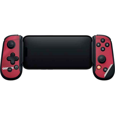 University of Georgia Red Jersey Backbone One for iPhone Game Controller Skin